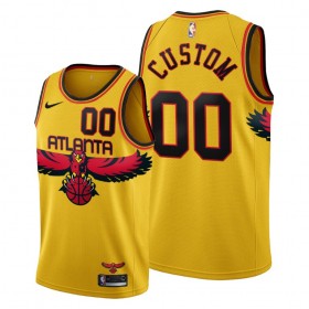 Dres Atlanta Hawks Prilagođeni Nike 2021-22 City Edition Throwback 90s Swingman